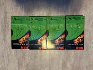 RCA T120 6-Hour Blank VHS Video Cassette Tapes - Lot of 4